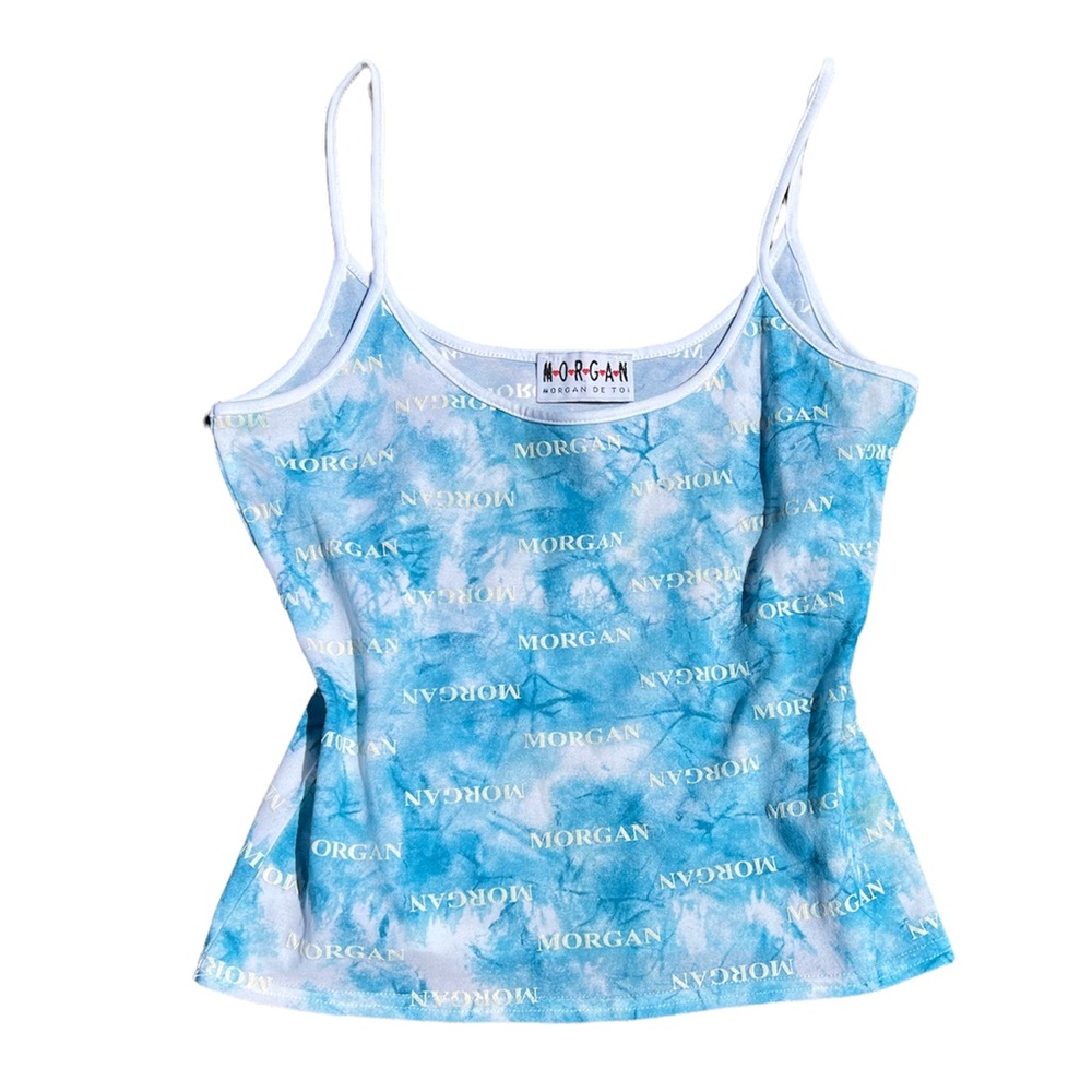 Morgan De Toi blue tye dye cami